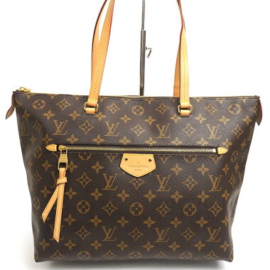 【ほぼ新品】ルイヴィトンイエナMMモノグラムM42267【トートバッグ】【中古】