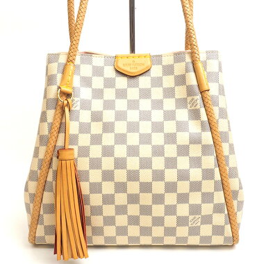 【美品】ルイヴィトンプロプリアノダミエアズールN44027【トートバッグ】【中古】