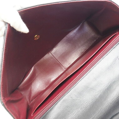 【美品】シャネルデカマトラッセ33チェーンショルダーゴールド金具マトラッセA47600【ショルダーバッグ】【中古】