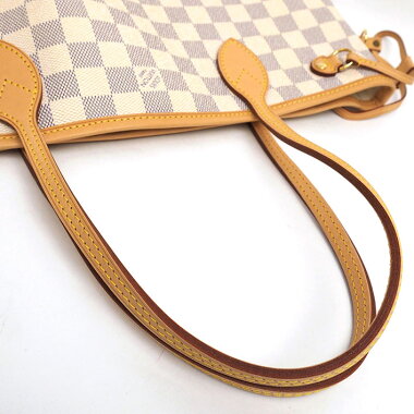 [Almost New] Louis Vuitton Never Full PM Damier Azur N41362 [Tote Bag] [Pre]