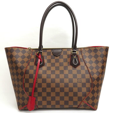 [Almost New] Louis Vuitton Kaisa Tote MM Damier N 4 1548 [Tote Bag] [Pre]