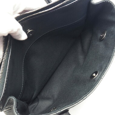 [Beautiful goods] Chanel 2 WAY chain shoulder tote bag antique silver clasp coco mark [handbag] [pre-owned]