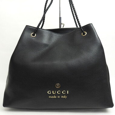 [ç¾ å] Gucci Mesh Large Leather Tote 380118520981 ãTote Bagã ãUsedã