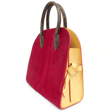 [Good Condition] Louis Vuitton Christian Louboutin Collaboration Icono Crust Shopping Bag Monogram M41234 [Handbag] [Used]