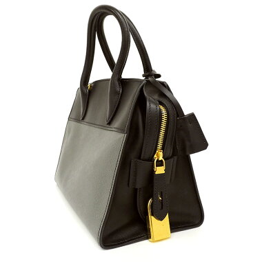 [Beauty goods] Prada Esplanade 2 WAY Bicolor Shoulder Gold Hardware 1 BA 045 [Handbag] [Pre]