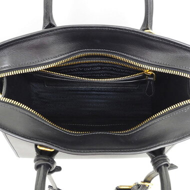 [Beauty goods] Prada Esplanade 2 WAY Bicolor Shoulder Gold Hardware 1 BA 045 [Handbag] [Pre]