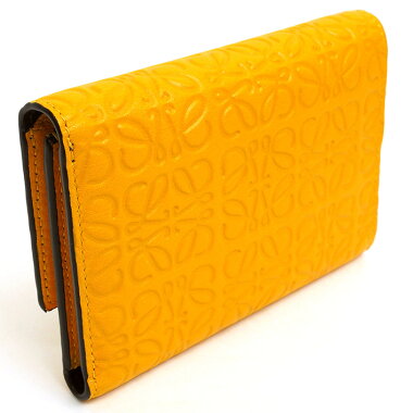 [Almost New] 2018 Autumn / Winter Mini Wallet Triple Fold Wallet Anagram 10755S 9700308255 ãFolded Walletã ãUsedã