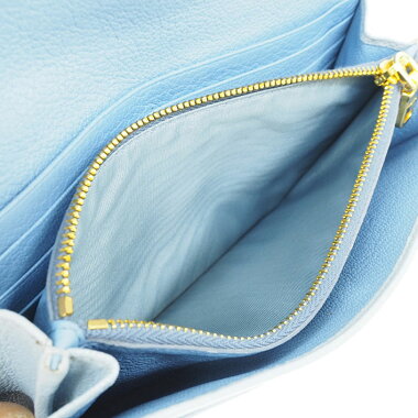 【美品】二つ折りバイカラーロングウォレットマドラスビコローレ5MF406【長財布】【中古】