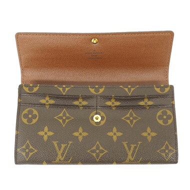 [Beautiful goods] Louis Vuitton Portofoilleu Sala Monogram M61734 [long wallet] [pre own]