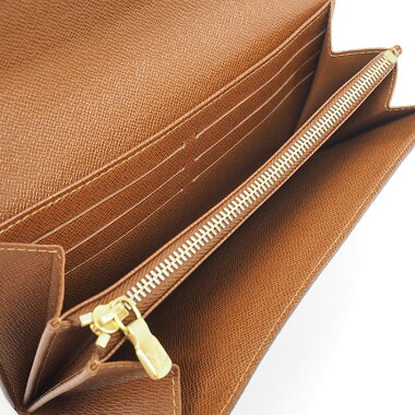 [Beautiful goods] Louis Vuitton Portofoilleu Sala Monogram M61734 [long wallet] [pre own]