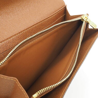 [Beautiful goods] Louis Vuitton Portofoilleu Sala Monogram M61734 [long wallet] [pre own]