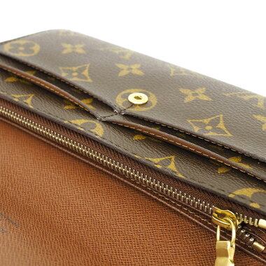 [Beautiful goods] Louis Vuitton Portofoilleu Sala Monogram M61734 [long wallet] [pre own]
