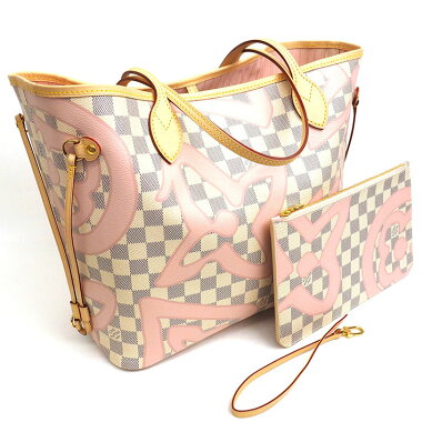 [Unused / Second-hand goods] Louis Vuitton Never full MM Damier Azur Tahiti N41050 [Tote bag] [pre-owned]