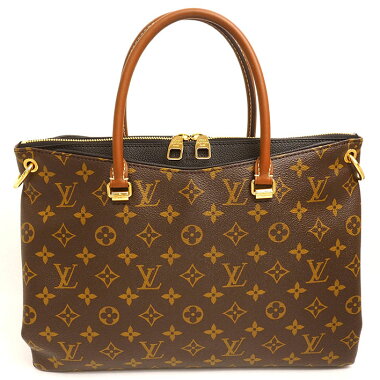 【ほぼ新品】ルイヴィトンパラスモノグラムM41064【ハンドバッグ】【中古】