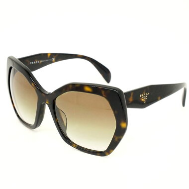 【中古】【美品】プラダハバナアイウェアべっ甲フレームSPR16RF2AU4M0レディースサングラス【小物・雑貨】【中古】