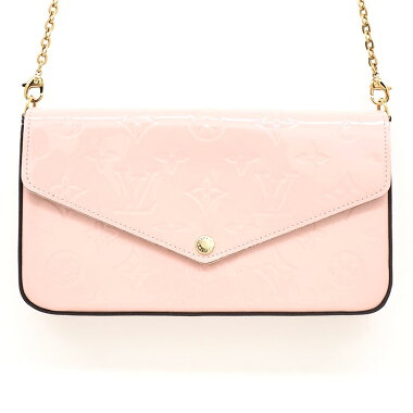 【中古】【ほぼ新品】ルイヴィトンポシェット・フェリーチェヴェルニM64358【長財布】【中古】