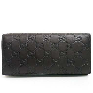 [Used] [almost new] Gucci bi-fold long wallet GG-type push Gucci Shima 233154 · 2149 [long wallet] [used]