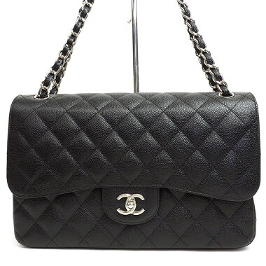 [Pre] Chanel 30 W chain W flap silver fittings Matrasse A 58 600 [Shoulder bag] [pre-owned]