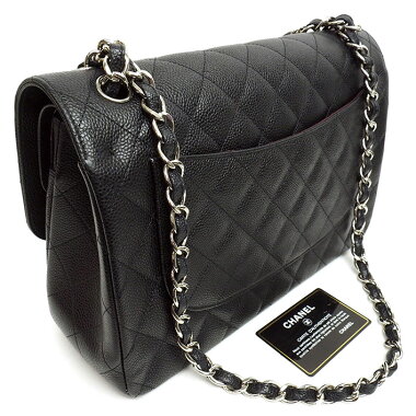 [Pre] Chanel 30 W chain W flap silver fittings Matrasse A 58 600 [Shoulder bag] [pre-owned]