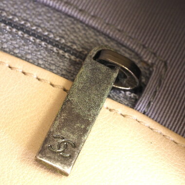 【中古】【美品】シャネルCC斜め掛けチェーンショルダークロスボディアンティークシルバー金具ボーイシャネルA67086【ショルダーバッグ】