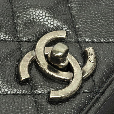 [Used] [almost new] Chanel Medium Shopping Tote Shoulder Gun Metal Coco Mark A90451 [Tote Bag]