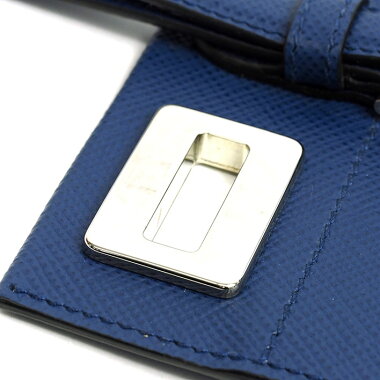 [Used] [Goods] Prada Top Handle Flap Bag 2WAY Shoulder Silver Hardware Safiano BN 2789 [Handbag]