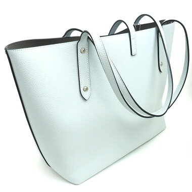 [Pre] [almost new] coach market tote shoulder silver bracket 58849 [shoulder bag]