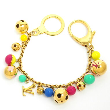 【中古】【美品】ルイヴィトンポルトクレ・シェンヌグルロ鈴M62226バッグチャーム【小物・雑貨】