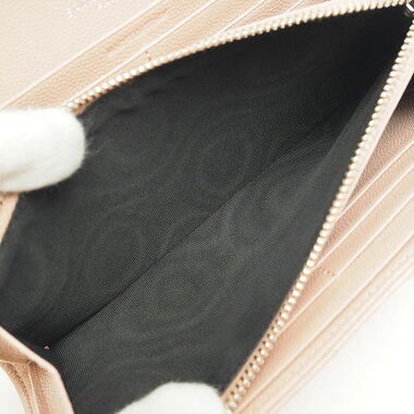 【中古】【ほぼ新品】イヴサンローランYSLロゴ二つ折りフラップウォレットシルバー金具クラシックモノグラム372264BOW026920【長財布】