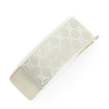 【中古】グッチGGアイコン札ばさみ228126J84008106マネークリップ【小物・雑貨】