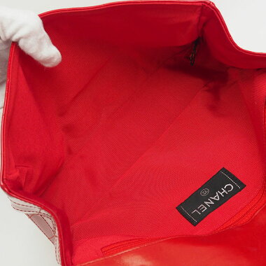 [Pre] [Beautiful] Chanel W chain mat silver metal fittings chocolate bar [shoulder bag]