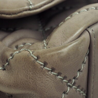 [Preowned] [Goods] Chanel CC Wild Stitch Matrasse Retro Chain Antique Gold Brackets Coco Mark [Shoulder Bag]