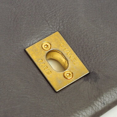 [Preowned] [Goods] Chanel CC Wild Stitch Matrasse Retro Chain Antique Gold Brackets Coco Mark [Shoulder Bag]