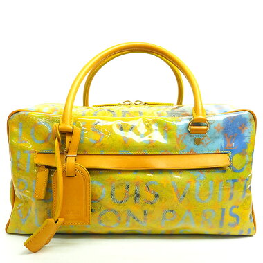 [Preowned] [Goods] Louis Vuitton Weekender PM 2008 Spring Summer Collection Monogram Pulp M95733 [Boston Bag]