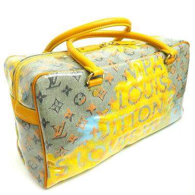 [Preowned] [Goods] Louis Vuitton Weekender PM 2008 Spring Summer Collection Monogram Pulp M95733 [Boston Bag]