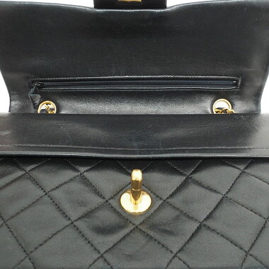 [Pre-owned] [Goods] Chanel 25 W chain W flap gold fittings Matrasse A01112 [Shoulder bag]