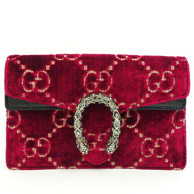 【中古】【美品】グッチGG柄チェーンクロスボディスーパーミニバッグディオニュソス476432・0959【ショルダーバッグ】