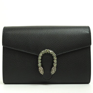[Pre-owned] [Almost new] Gucci Chain Wallet Shoulder Bag Pochette Silver Hardware Dionysus 401231 ・ 0959 [Wallet]