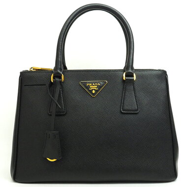 [Used] [Good Condition] Prada 2WAY Shoulder Triangle Logo Gold Hardware Saffir Norx 1BA863 [Handbag]