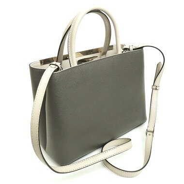 [Pre-owned] [Almost new] Fendi 2018AW studs 2JOURS 2WAY shoulder tote monster 8BH250 [Handbag]