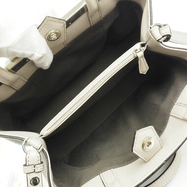 [Pre-owned] [Almost new] Fendi 2018AW studs 2JOURS 2WAY shoulder tote monster 8BH250 [Handbag]