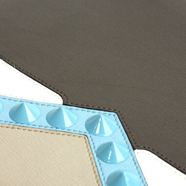 [Pre-owned] [Almost new] Fendi 2018AW studs 2JOURS 2WAY shoulder tote monster 8BH250 [Handbag]