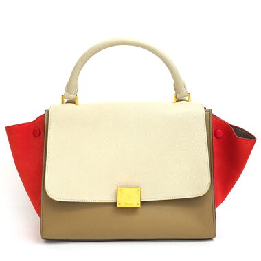 [Pre] [Goods] Celine Small Tricolor 2 WAY shoulder bag multi-colored Trapeze 174683 [Handbag]