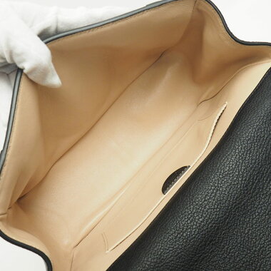 【中古】【ほぼ新品】クロエクロスボディバッグWチェーンショルダー肩掛けゴールド金具エルシー3S0816【ショルダーバッグ】