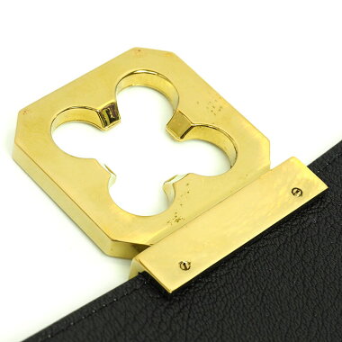 【中古】【ほぼ新品】クロエクロスボディバッグWチェーンショルダー肩掛けゴールド金具エルシー3S0816【ショルダーバッグ】