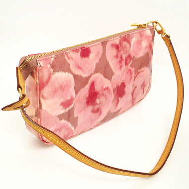 [Used] [Beauty] Louis Vuitton Pochette Accessois Louis Cut Flower M90043 [Accessory Pouch]
