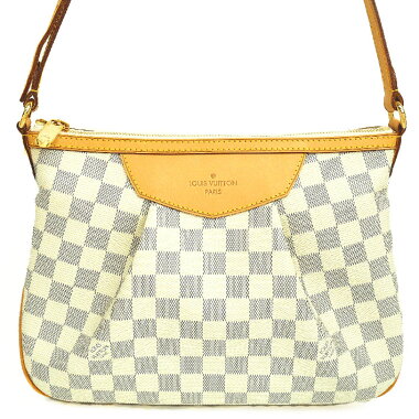 [Pre] [Beautiful Goods] Louis Vuitton Siracusa PM Damier Azur N41 113 [Shoulder bag]