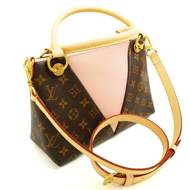 【中古】【ほぼ新品】ルイヴィトンVトートBBモノグラムM43967【ハンドバッグ】