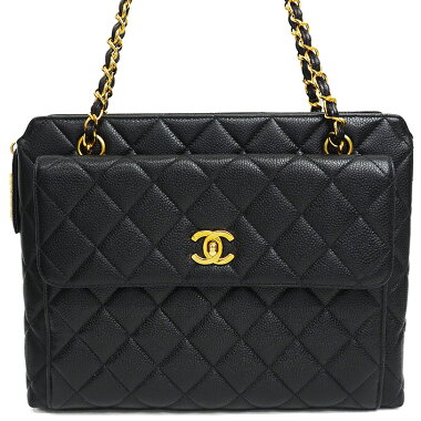 [Used] [Good Condition] Chanel CC flap pocket with chain shoulder gold metal fittings [Shoulder Bag]