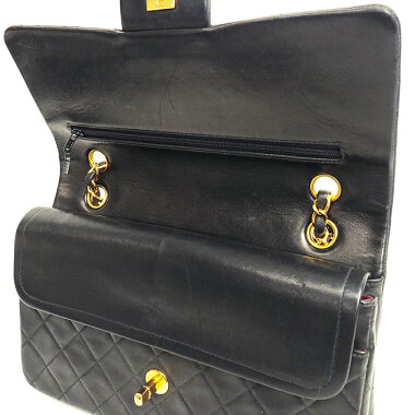 [Pre] Chanel 25 W chain W flap gold fittings Matrasse A01112 [shoulder bag]